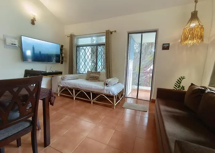 Beachside Apartment - Cozy By The Sea Goa