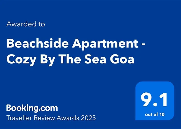 Beachside Apartment - Cozy By The Sea Goa