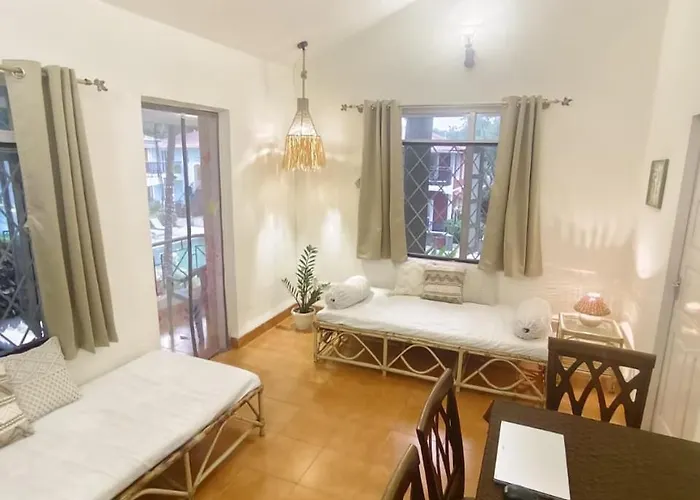 Beachside Apartment - Cozy By The Sea Goa